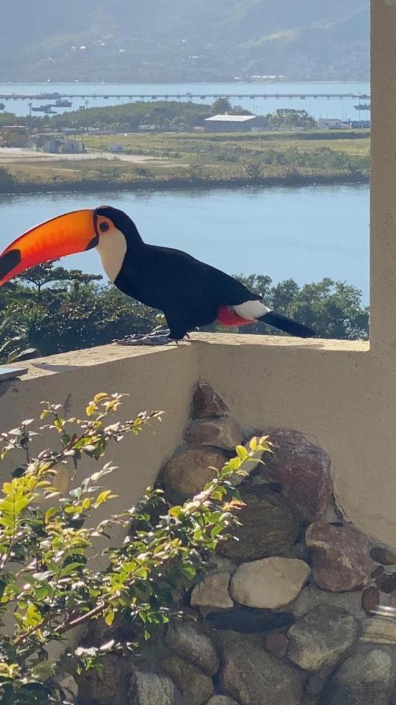 Casa De Praia Com Vista Para O Mar São Sebastião Kültér fotó