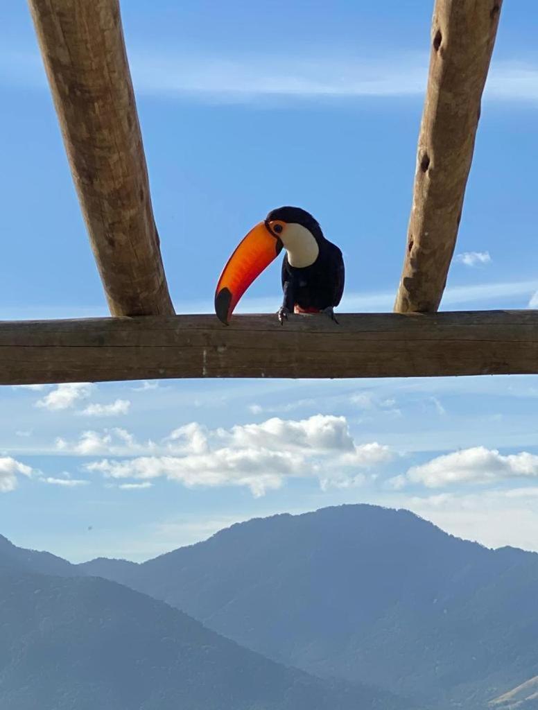 Casa De Praia Com Vista Para O Mar São Sebastião Kültér fotó